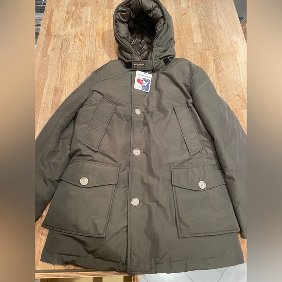 Mens Woolrich artic parka in Ramar cloth - Picture 2 of 8